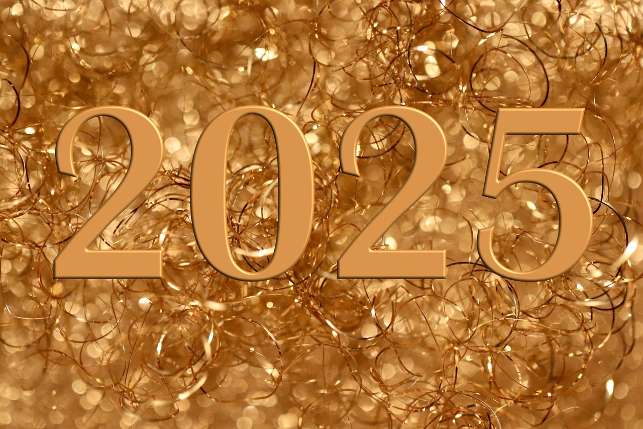 New year's day, 2025, greeting card — Experience Secure Crypto Management with Ledger Live